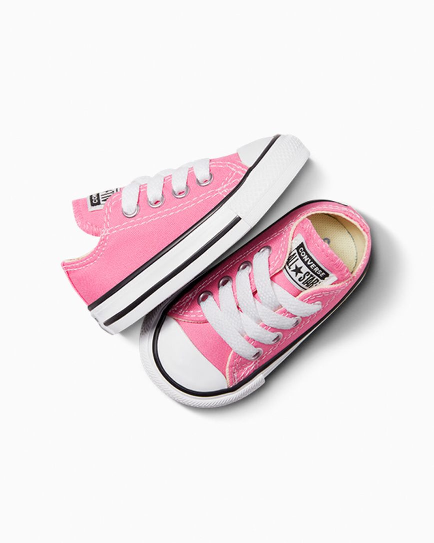 Tenis Converse Chuck Taylor All Star Classicos Cano Baixo Menino Rosa | PT B07934P